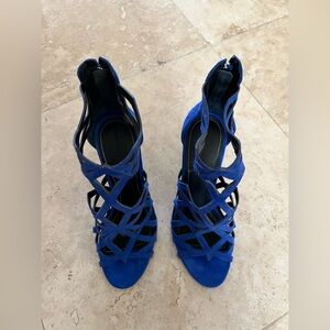 Kendal&kylie vintage Blue Strappy Heels. Great condition. Smoke free home.